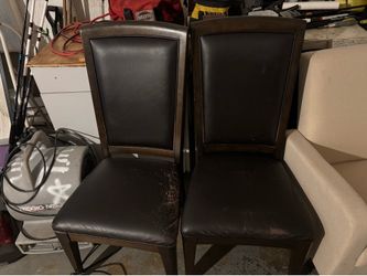 Black chairs