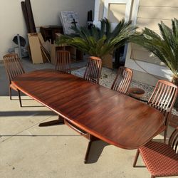 mid century dining set