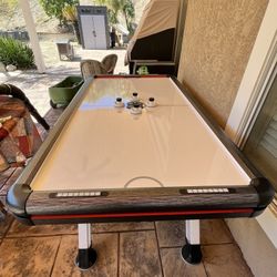 MD Sports Air Hockey Table AH090Y22001/AH090Y22004_V1 with Paddles & Pucks