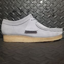 Clark Original's Wallabee Cool Blue/Bleu Glacier Size 9.5
