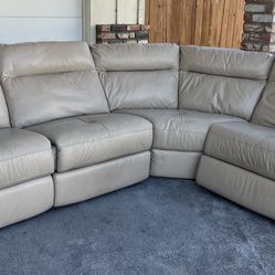 Cream L Shape Sectional