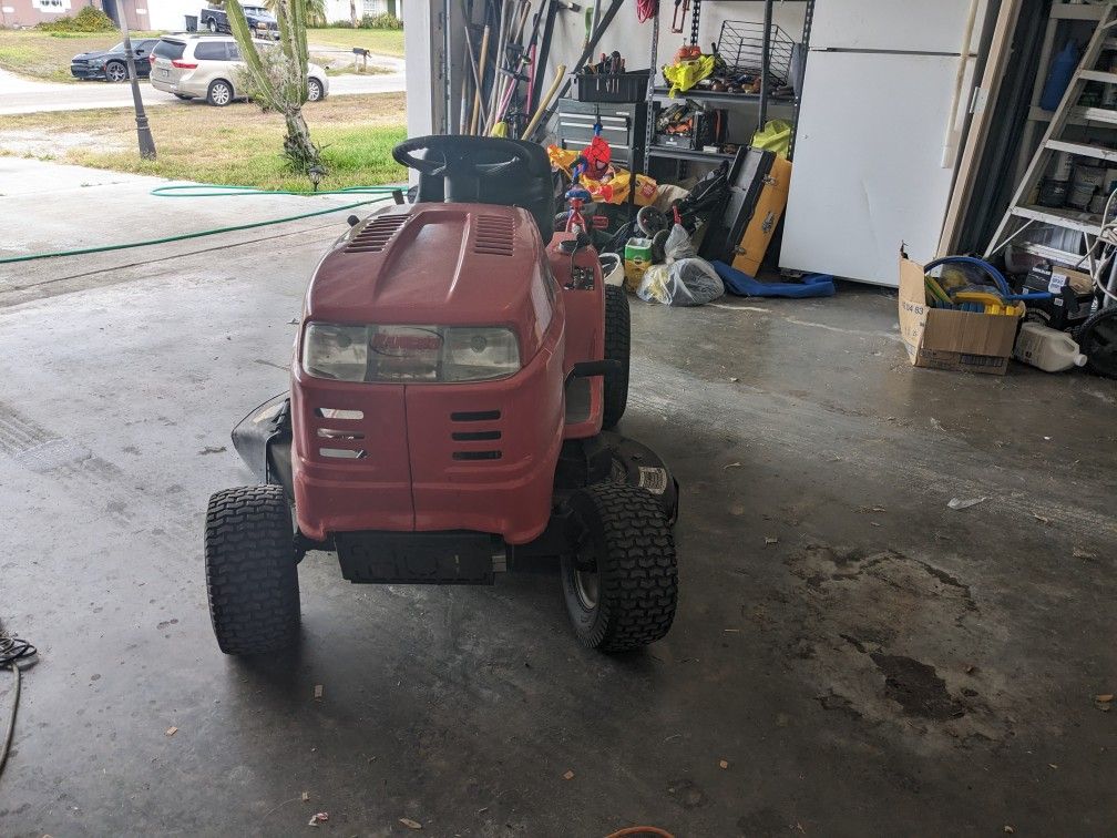Troy bilt 17 5 hp briggs stratton 42 riding mower for sale in vero