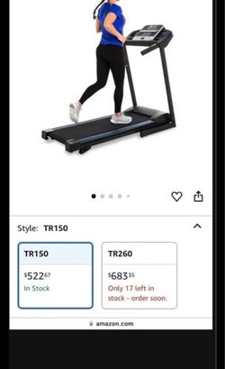 Xterra TR150 treadmill