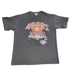 Vintage 90s San Francisco 49ers Single Stitch T Shirt XL
