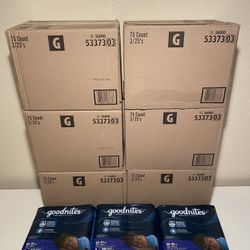 Goodnites Diaper Size Large 68-95LBS