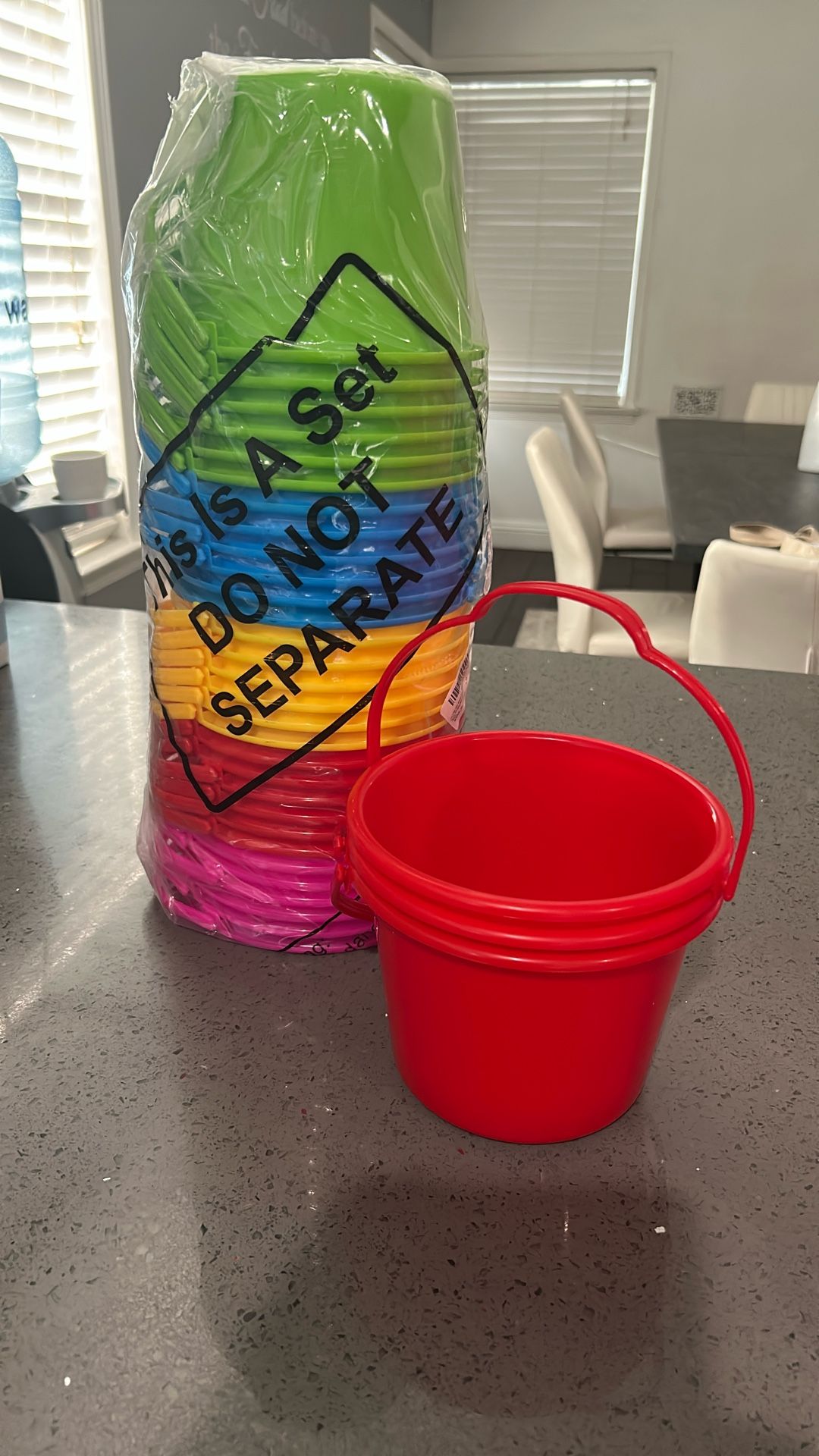 Buckets For Beach Or Party Favors