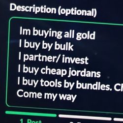 Gold Tools Jordans Trades