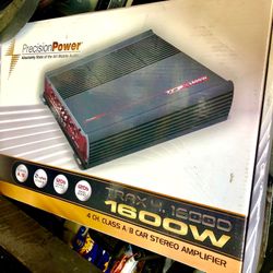 Ppi 4 Channel 1600 Watts Maximum Power Amplifier 