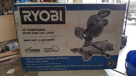 10" compound miter saw WITH LASER - only asking $100