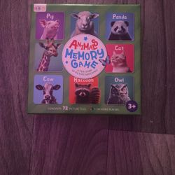ANIMALS MEMORY GAME 3+