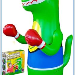 inflatable Dinosaur Punching Bag for Kids – 4ft