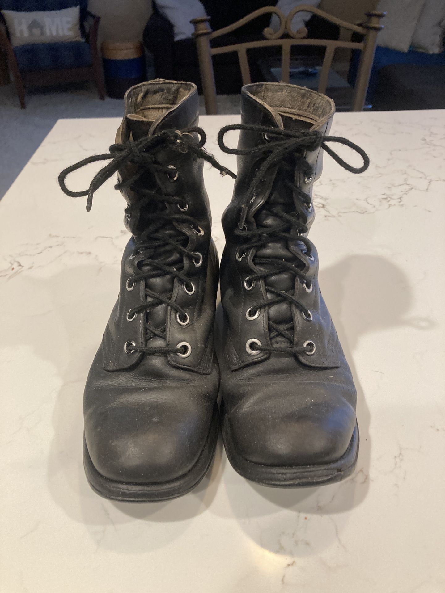 Vintage 1966 Marine Corps Issue Boots