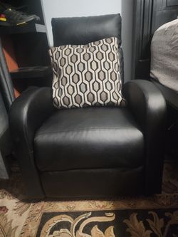 Sillon de piel recliner