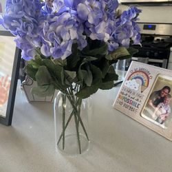 Artificial Flowers And Vase