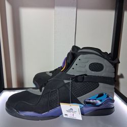 Jordan 8 Retro Aqua Sz 11 In HALTOM CITY 