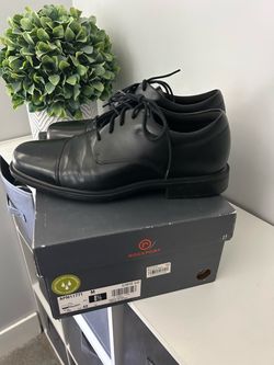 Rockport Ellingwood Black Dress Shoes Size 8.5