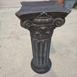 Vintage Bronze Ornate Plaster Column