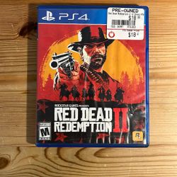 Red Dead Redemption II PS4