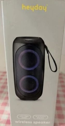 Heyday S Portable Bluetooth Speaker Water Resistant 8 Hour Battery Deep Sage New