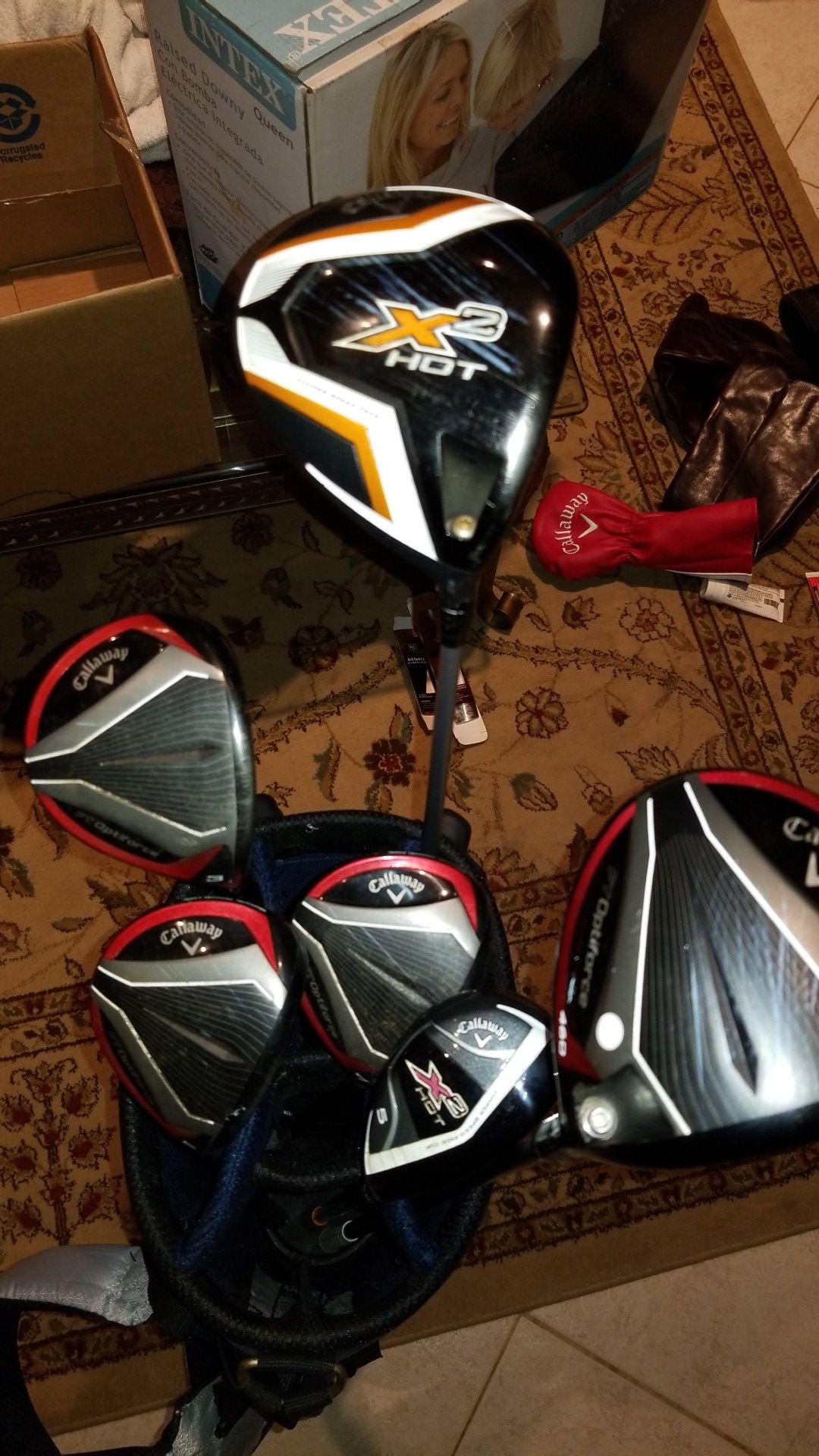 Callaway Women's golf clubs drivers and hybrids