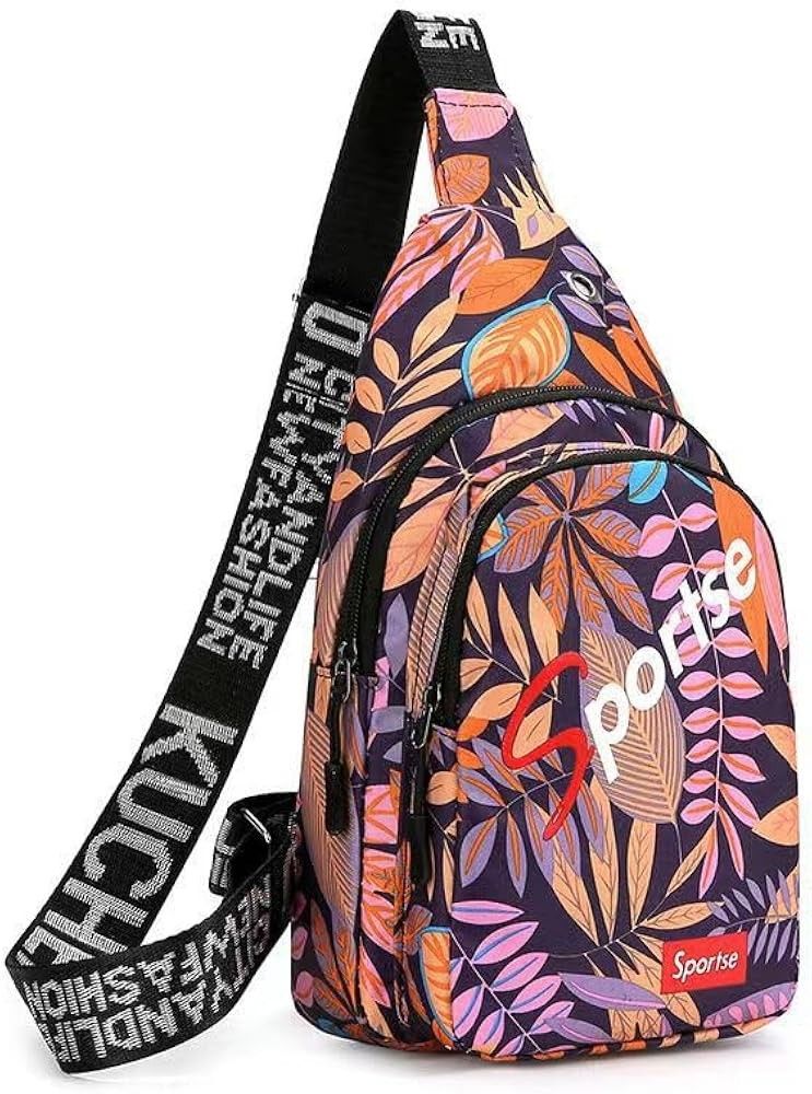 NEW Shoulder Bag Messenger Bag Adjustable Portable Men's or Women Outdoor Hiking Sports Chest Bag