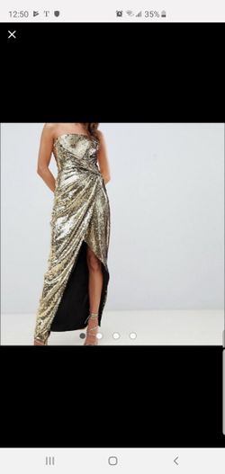 Asos sequin dress