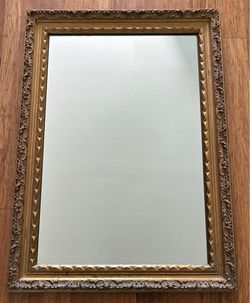 VINTAGE MCM TURNER GOLD GILT WALL MIRROR