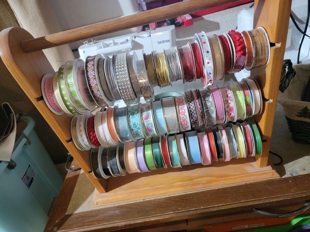 Ribbons And Ribbon Holder