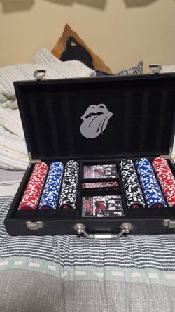 Rolling Stone Poker Set (RARE)
