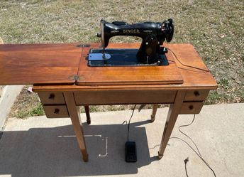 Vintage Singer sewing machine