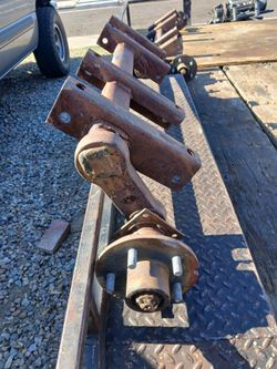 Torsion axles