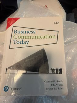 Business Communication Today Textbook
