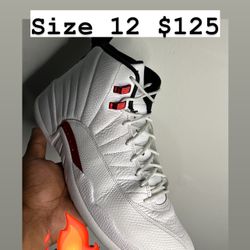 Jordan Retro 12s Red Twist Size 12