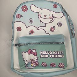 Blue Hello Kitty Backpack