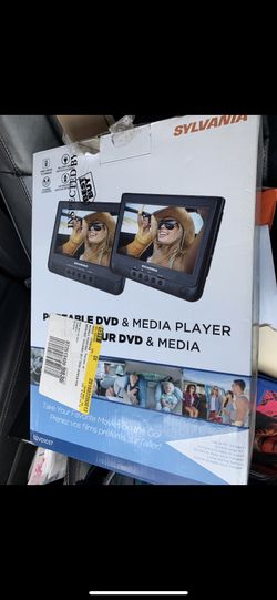 Sylvania 10” Dual Screen Potable DVD
