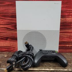 Xbox One S (500GB) Console w/ Controller and Cables