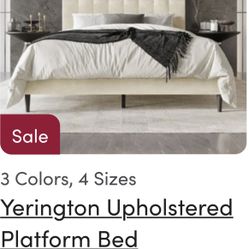 Brand New Full-size Bed Frame Unit