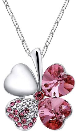 Lucky clover necklace for her . New With gift back