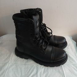 Thorogood V300 GS Black Leather Waterproof Work Hunting Tactical Boots Mens 8.5 Womens 10.5