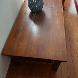 Solid Wood Simple Coffee Table