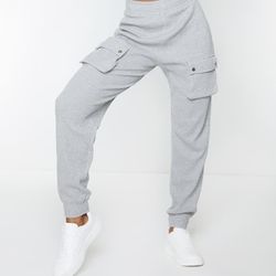 Pretty Little Thing Grey Joggers 