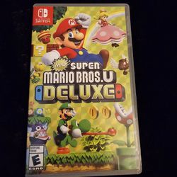 Nintendo Switch Game -- Super Mario Bros. U Deluxe