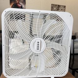 20 in. Box Fan - Quiet, Efficient Cooling, New