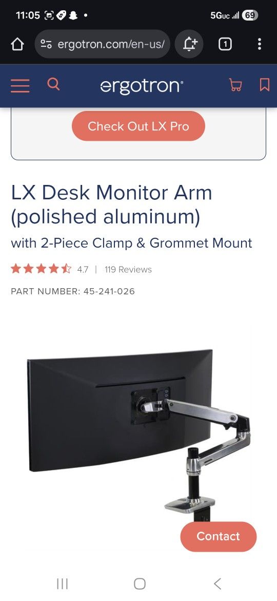 Desk Monitor Arm