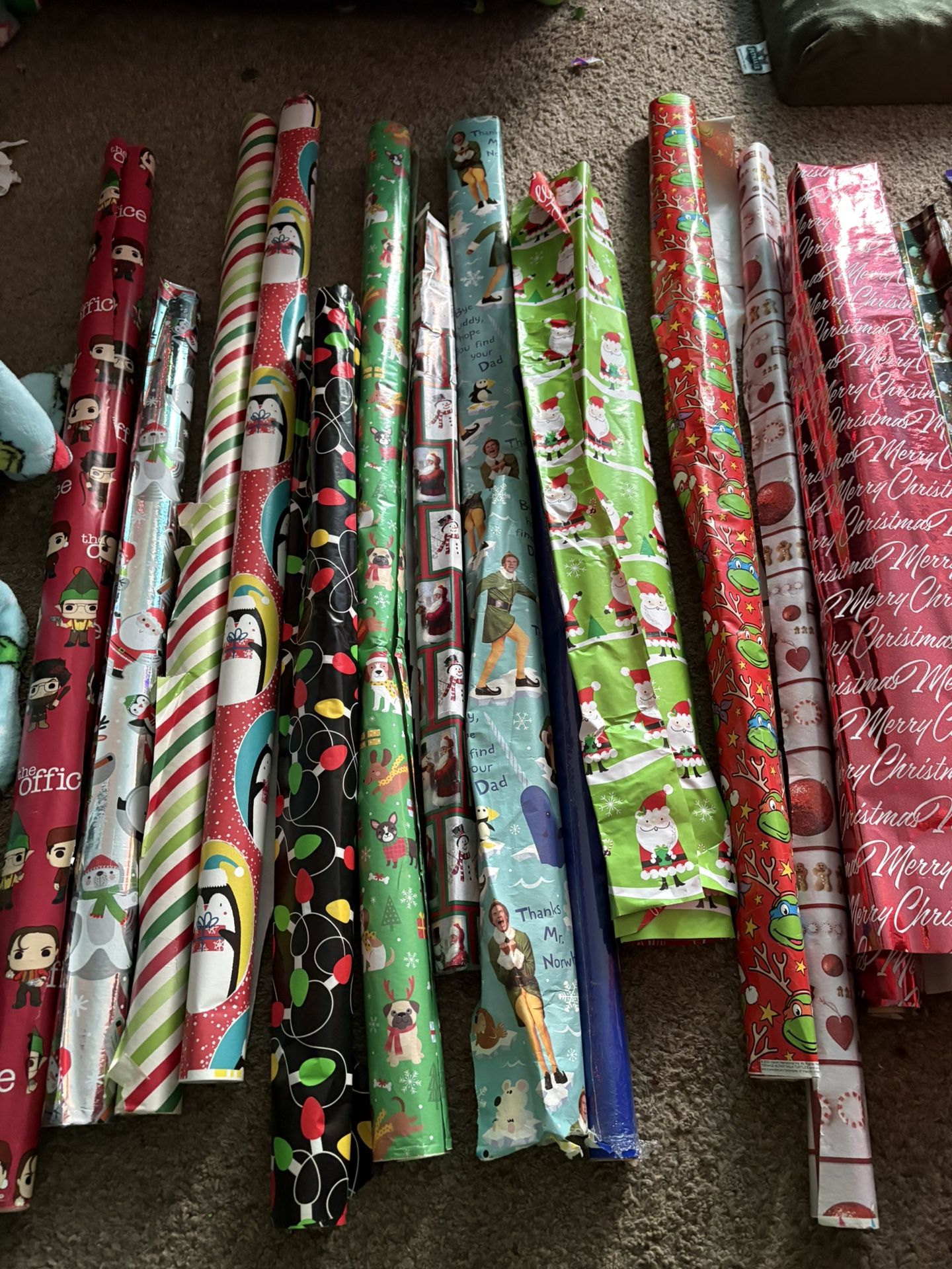 Leftover Wrapping Paper Lot