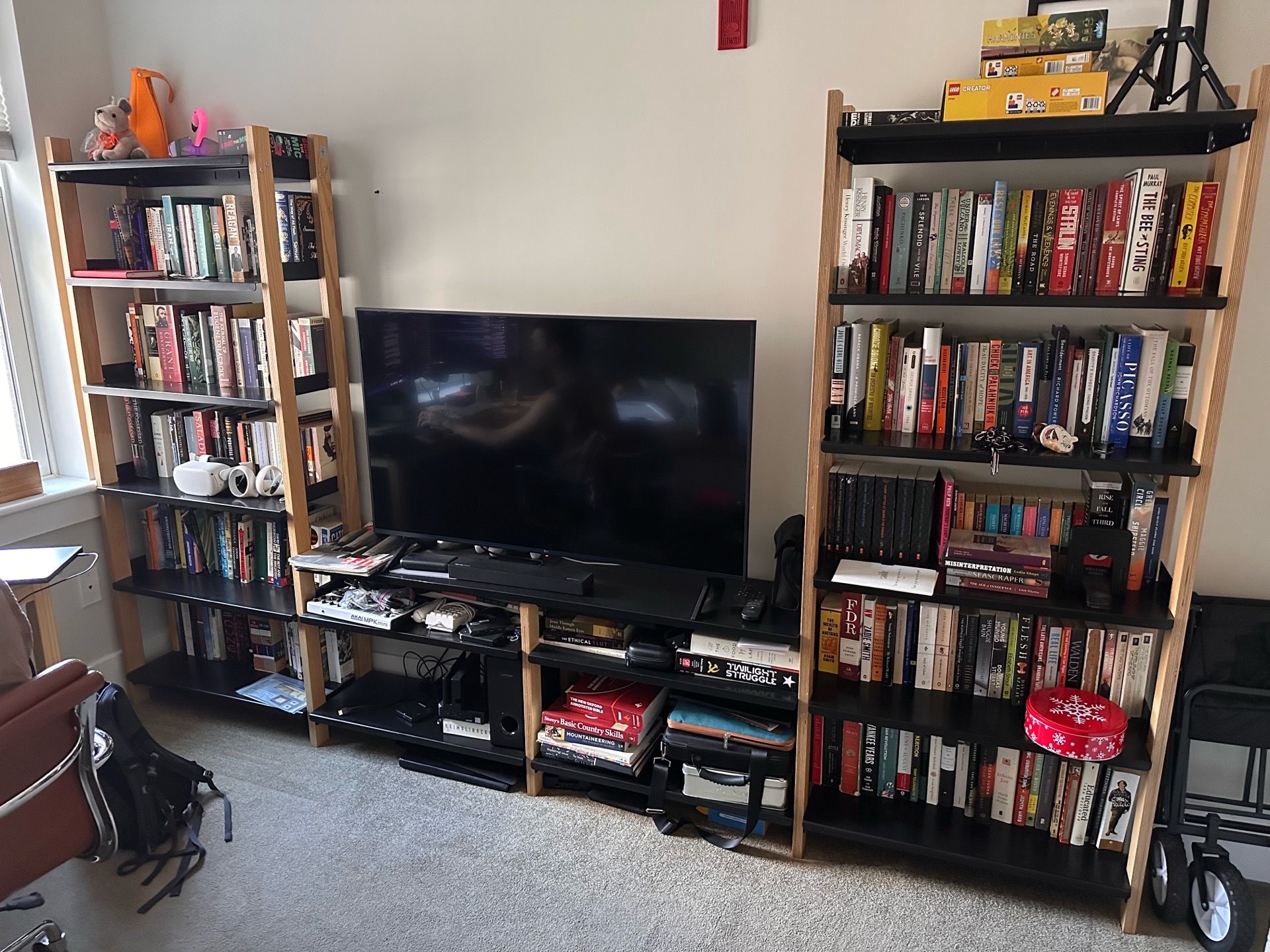 Floyd Modular Shelving: 2 Bookshelves and Media Console