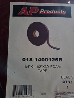 Ap Products Foam Tape