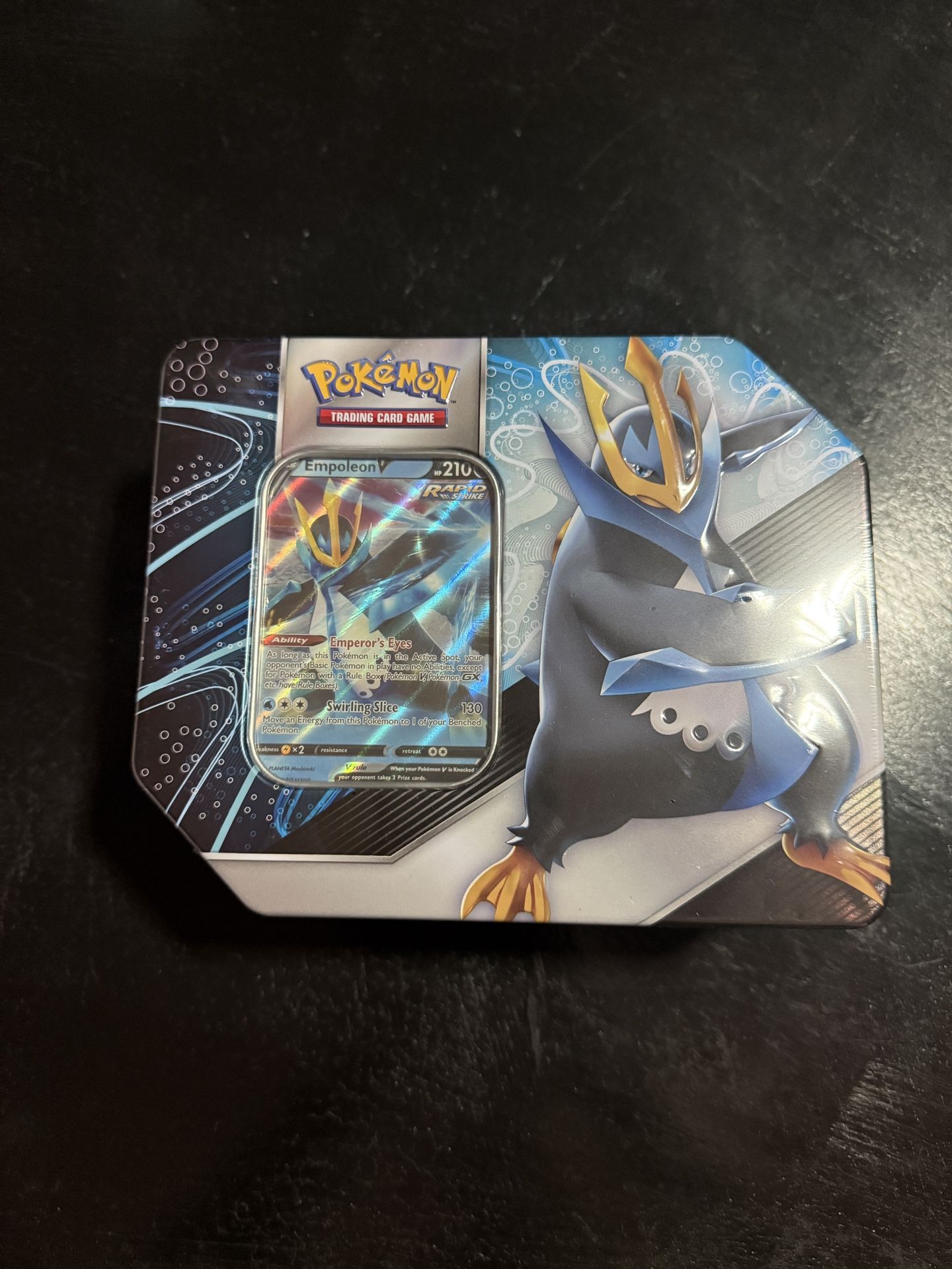 Pokémon TCG Empoleon V Strikers Tin