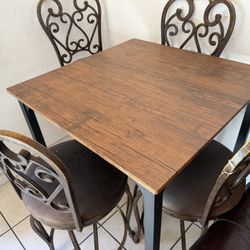 High Table And Chairs 5 