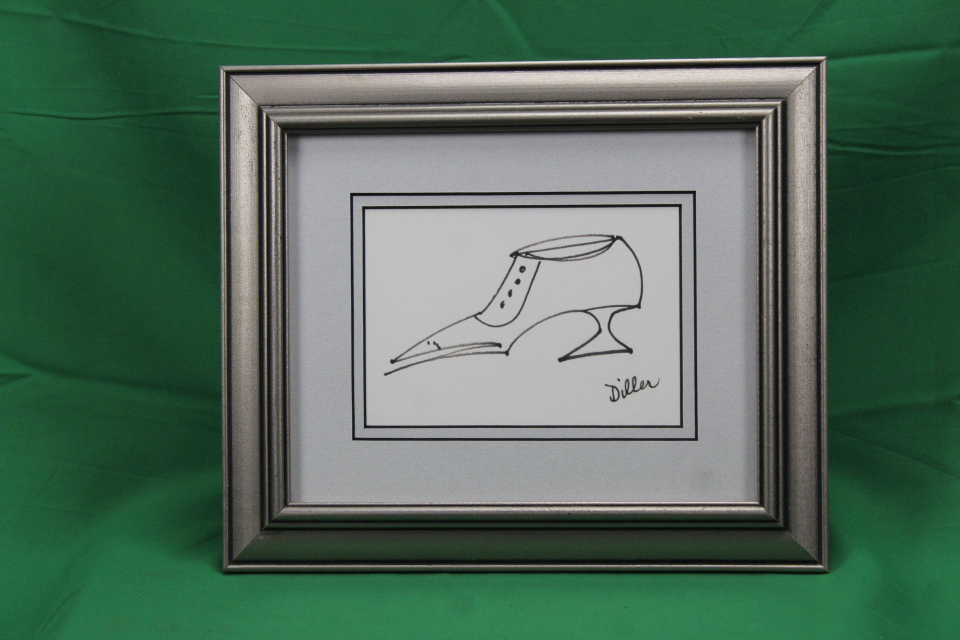 Phillys Diller , Original Paint , “shoe” Signed